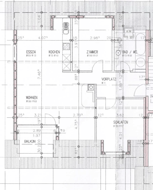 Zu vermieten per 1. Februar 2026: Charmante 1.5-Zimmer-Dachwohnung 12