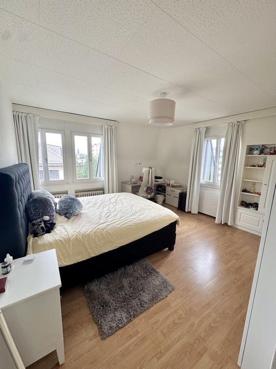 Bright furnished 3.5-room top-floor apartment at Hegibachplatz (Seefeld) sublet AugJan 6