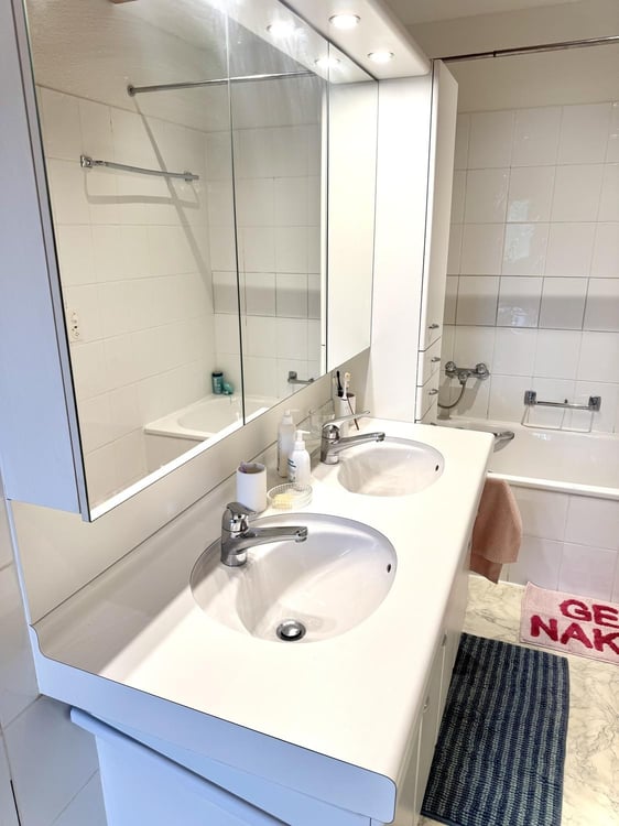 Bright furnished 3.5-room top-floor apartment at Hegibachplatz (Seefeld) sublet AugJan 10