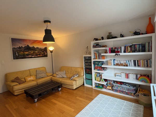Möblierte 3.5-Zi-Wohnung (95 m²) mit Terrasse | Elfenau | 15.07.2615.07.27 | CHF 2'200 inkl. NB 2
