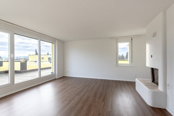 Attika-Wohnung mit grosser Terrasse und Fernsicht 5