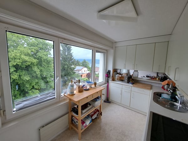 Schöne 3-Zimmerwohnung mit grossem Balkon und Seesicht 2