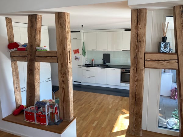 Sehr schöne 5 1/2 Zimmer Wohnung in idyllischem ehemaligen Bauernhaus 7