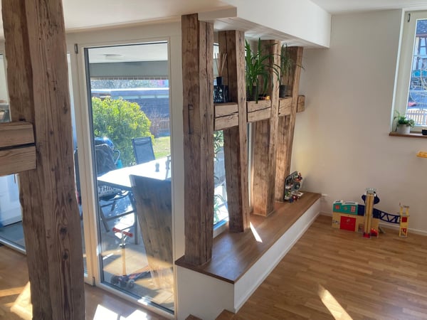 Sehr schöne 5 1/2 Zimmer Wohnung in idyllischem ehemaligen Bauernhaus 1