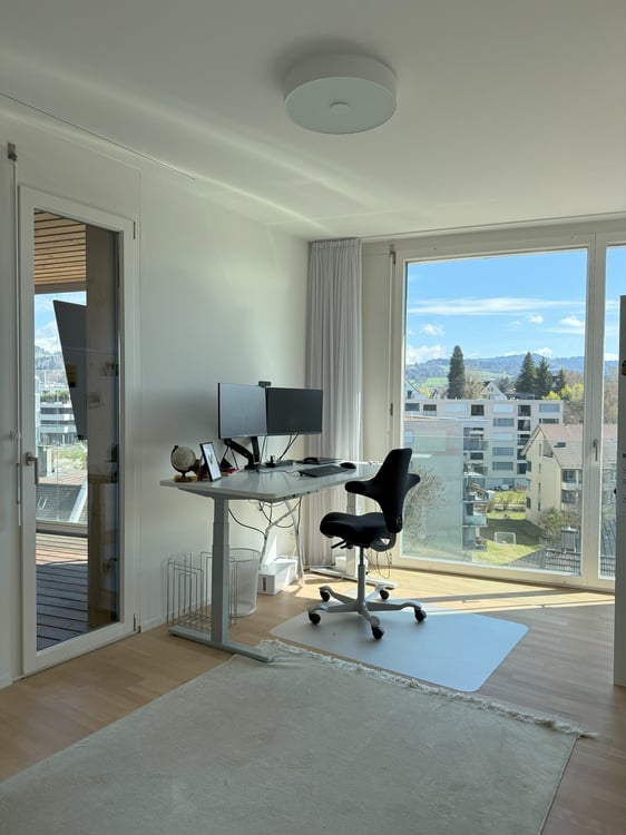 3.5 Zimmer Wohnung mit Loggia und Bergsicht 9