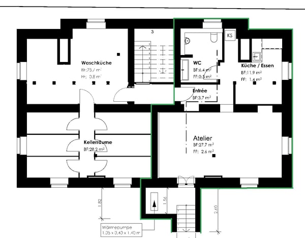 Klimaanlage: vielseitige Atelier/Gewerbe-/Hobbyfläche (ca. 50 m²) in Roggwil - zusätzliche Wohnmöglichkeiten im selben Haus 5