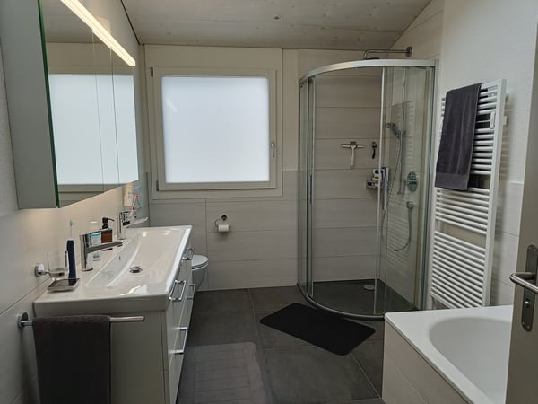 Möblierte Dachwohnung mit grosszügiger Küche, zwei Terrassen und Bergsicht  befristet (Stans) 5