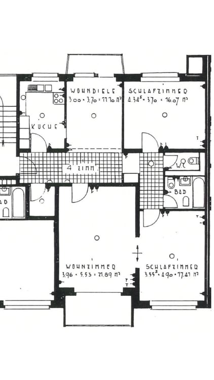3.5Zi Wohnung (95qm) zentral im Seefeld 12