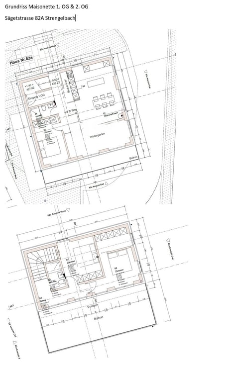 4.5 Zi. Maisonette-Wohnung 155m2 & 70m2 Terrassen - nur 2 Wohnungen im Haus! 11