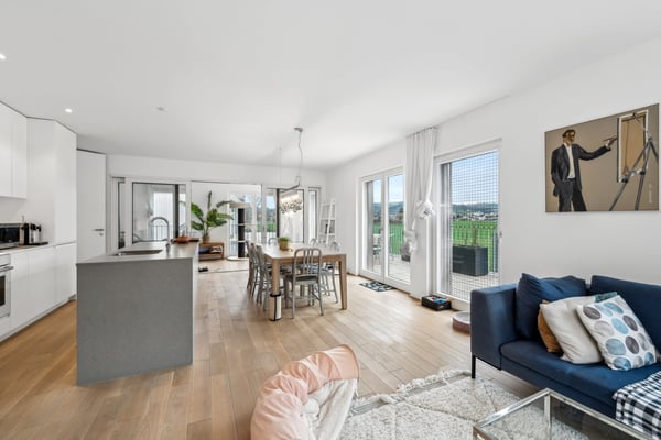 4.5 Zi. Maisonette-Wohnung 155m2 & 70m2 Terrassen - nur 2 Wohnungen im Haus! 5