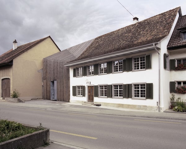 Hausteil in der historischen Liegenschaft zur Blume 2