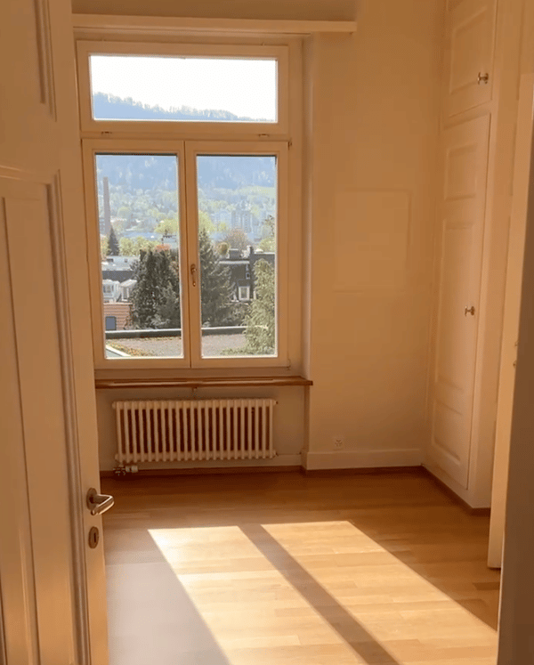 Helle 4.5-Zimmer-Altbauwohnung im Grünen in Zürich-Enge/Kreis 2 - Nachmieter ab 1.10. gesucht 9