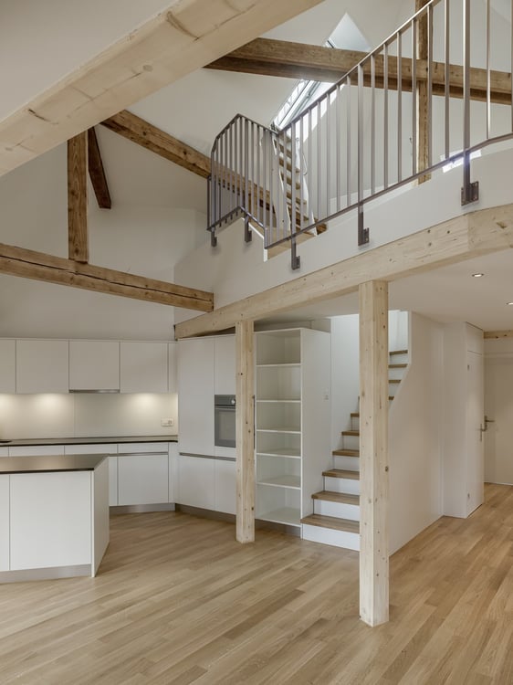 4.5-Maisonettewohnung mit Dachterasse 2