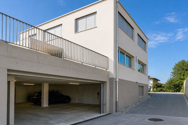 Seltene Mietgelegenheit: modernes 5.5-Zimmer-Einfamilienhaus mit Garten und Weitsicht in St. Erhard 4