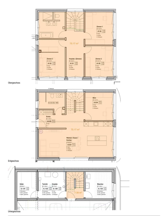 Seltene Mietgelegenheit: modernes 5.5-Zimmer-Einfamilienhaus mit Garten und Weitsicht in St. Erhard 13
