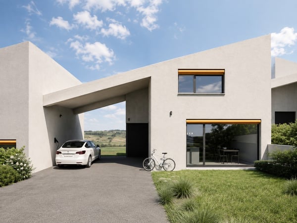Villa d'architecte, finitions haut de gamme et haute performance énergétique 1