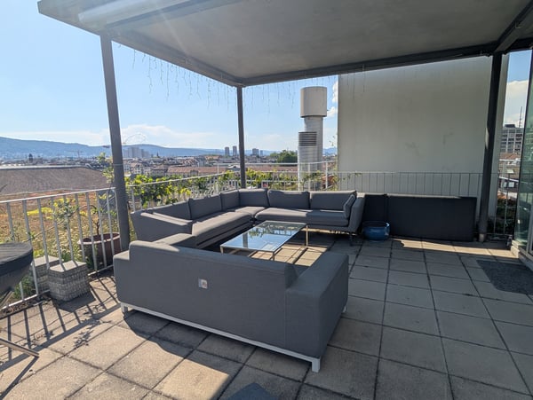 Penthouse Triplex mit privater Dachterasse, 7ter Stock, 3 Min zum HB & direkt an der Sihl 9