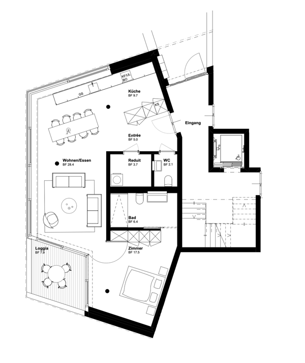 2.5-Zimmer-Wohnung im Seefeld 6