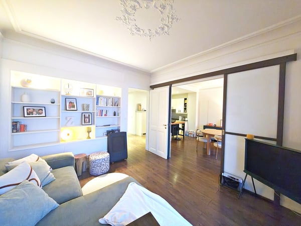 Plainpalais 80 m², balcon avec vue sur le Salève 6
