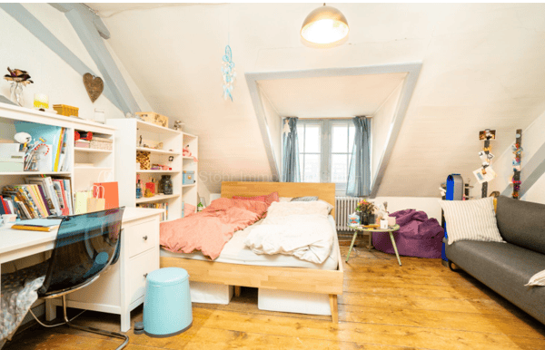 ZWISCHEN-Vermietung einer charmanten 4-Zi Whg. mit grossem Mansardenzimmer 8