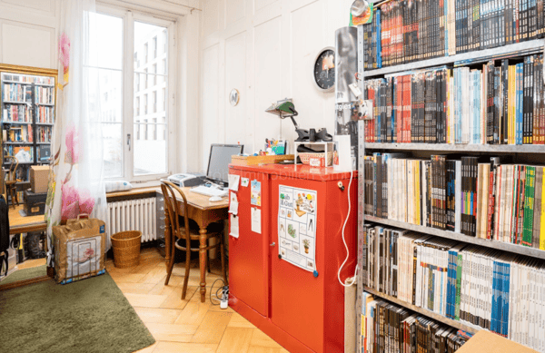 ZWISCHEN-Vermietung einer charmanten 4-Zi Whg. mit grossem Mansardenzimmer 5
