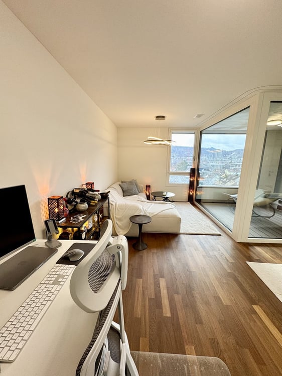 Möblierte Neubauwohnung mit Loggia und Weitblick zur Untermiete 2