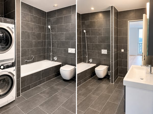 Helle 3.5-Zimmer-Dachwohnung mit Balkon, Weitsicht & Bahnhof direkt vor der Haustüre 6
