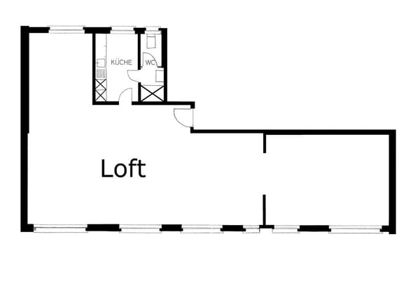 Einzigartige Loftwohnung mit 142m2 11
