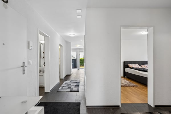 Moderne 4,5-Zimmer-Erdgeschosswohnung im familienfreundlichen Quartier 2