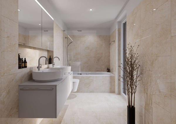 CIRCLE SEVEN Architektur von Tilla Theus: 1.5 Zimmer-Gartenwohnung 5