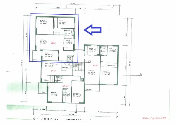 Sanierte 4.5-Zimmerwohnung mit Balkon und Lift 1