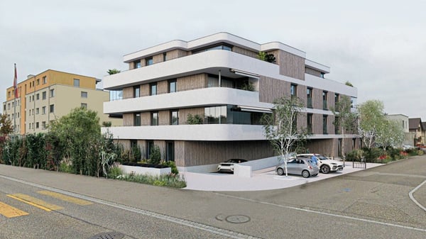 Bezug per 01.12.2026 - 10 von 14 Wohnungen bereits verkauft - Exklusive 1½-Zimmer-Wohnung an bester Lage! 1