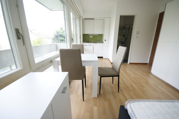 1-Zimmer Studio mit Bad und Balkon (möbliert) 2