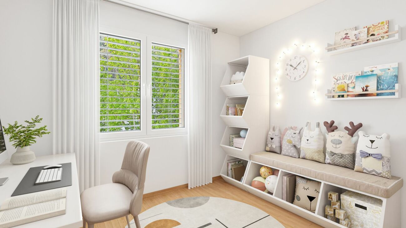 Familienfreundliche 5.5-Zimmer-Wohnung mit Einstellplatz in Susten (Feithieren)