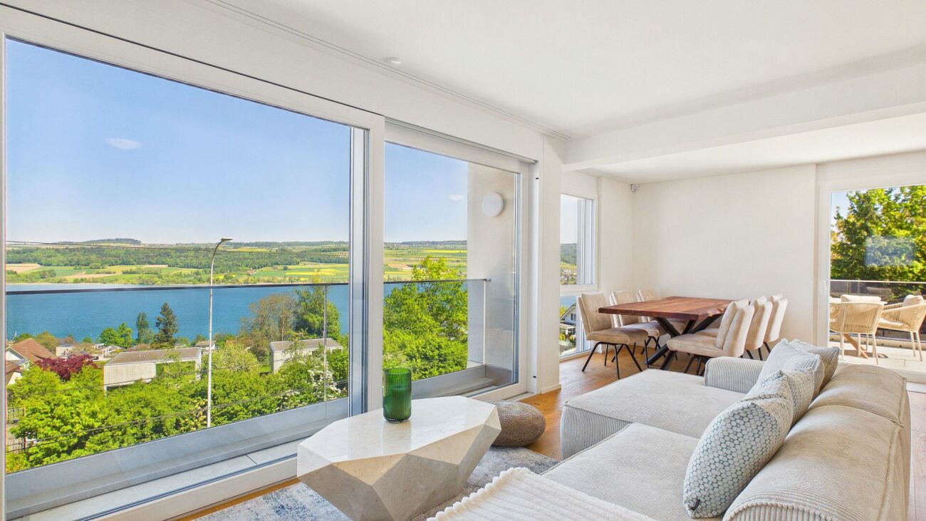 Wohnen mit Aussicht - Ihr Zuhause mit Blick auf den Hallwilersee