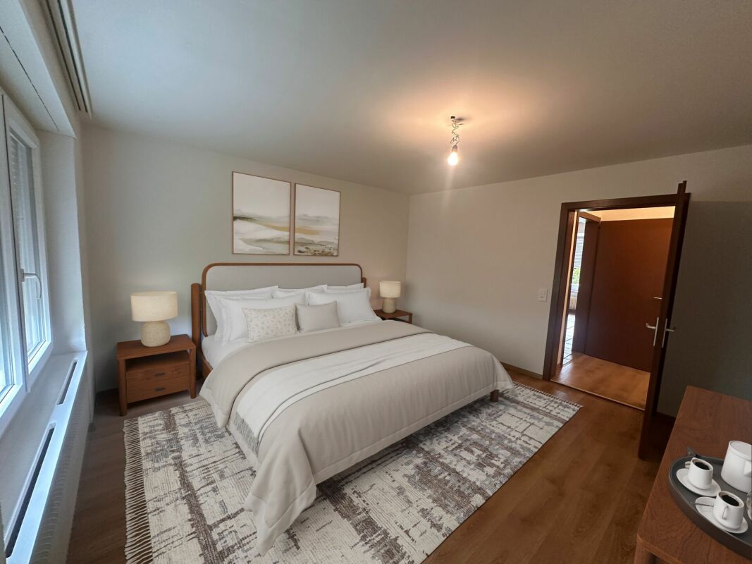 5.5-Zimmer-Wohnung mit Garten an ruhiger Lage in Brig-Glis