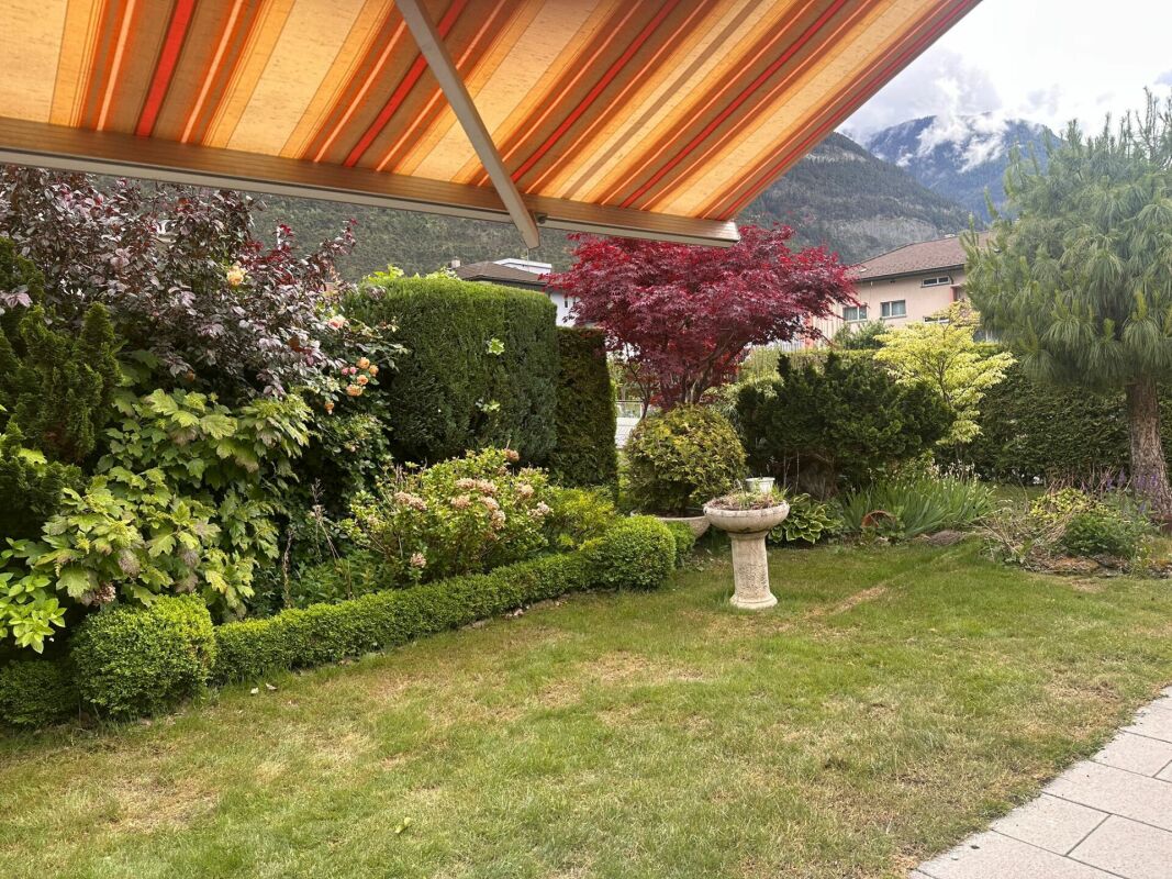 5.5-Zimmer-Wohnung mit Garten an ruhiger Lage in Brig-Glis