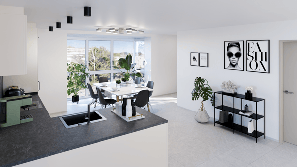 Neubau: Grosse, stilvolle 4.5-Zimmer-Wohnung mit Balkon und Loggia 5