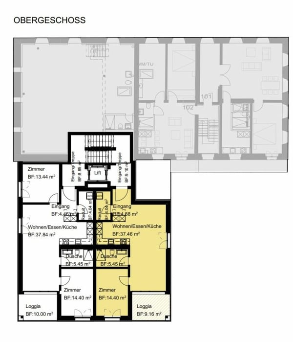 2.5-Zimmer-Wohnung im OG Nr. 301 4
