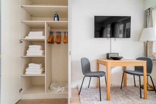 Gemütliches Studio (1.5 ZW) Unterstrass, 10 mit Tram von HB, by Blueground 9