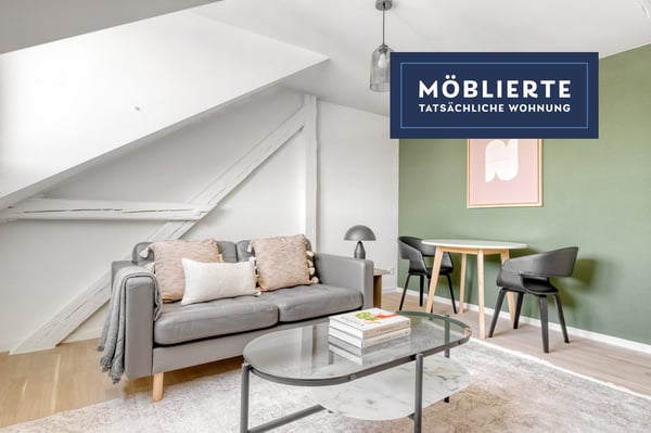 1.5 Zr im Weinegg, 10 Min. z Seefeld, voll möbliert, flex Mietdauer 1