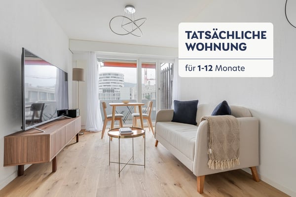 Stylish Furnished Apartment in Zürich with City Views 1