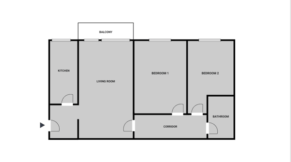 Ruhige 1ZW in Gundeldingen mit Balkon, by Blueground 13