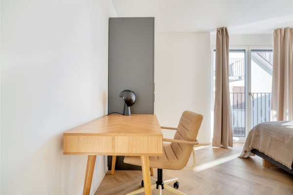 Frappente Wiedikon 1.5ZW mit Keller und W/T, nah z. SBahn Markt, über Blueground 13