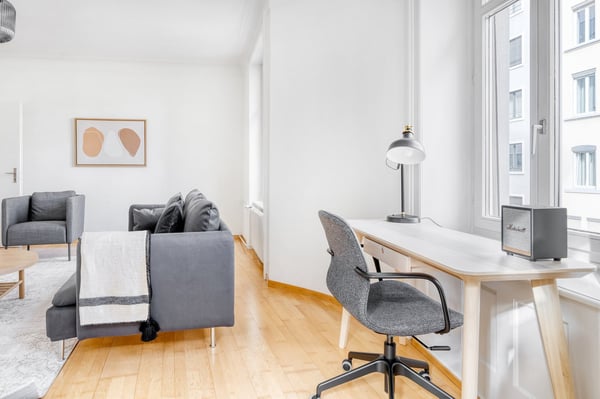 Charmantes Langstraße 1.5 Zim.+Lager, 5 Min. zur Tram 4