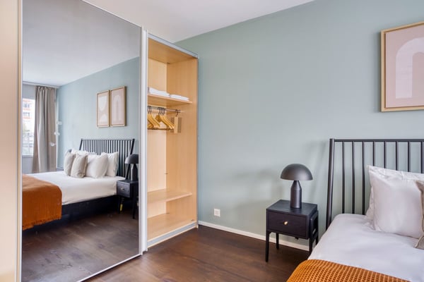 1.5 Zr im Mühlebach, z.F z Seefeld, voll möbliert, flex. Sofortbuchung 13