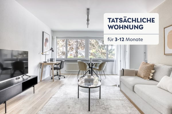 Sonniges Iselin 1 Zim.+Lager, 1 Min. zum Markt, über Blueground 1