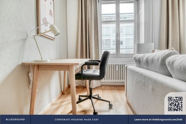 Fantastische Vorstädte 1.5 Zim.+ Lager und W/T, über Blueground 4