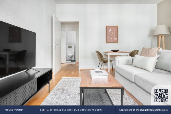 Fantastische Vorstädte 1.5 Zim.+ Lager und W/T, über Blueground 3