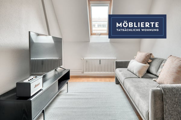 Charmante Vorstädte 1.5 Zim. + Lager und W/T, über Blueground 1